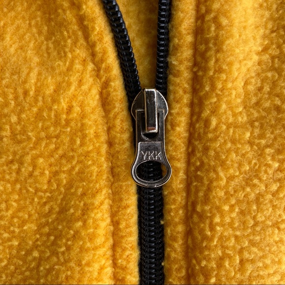 Vintage Yellow Vancouver Canada Fleece Vest - Picture 4 of 6